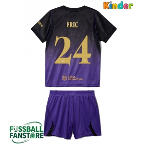 Barcelona Eric Garcia #24 Replik Auswärtstrikot Kinder 2026-27 Kurzarm (+ Kurze Hosen)